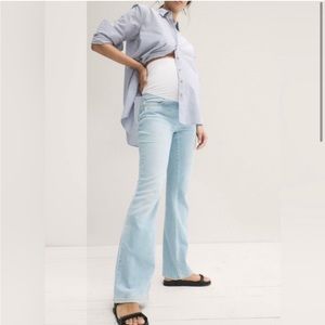 Hatch “The Flare” over the bump flare jeans